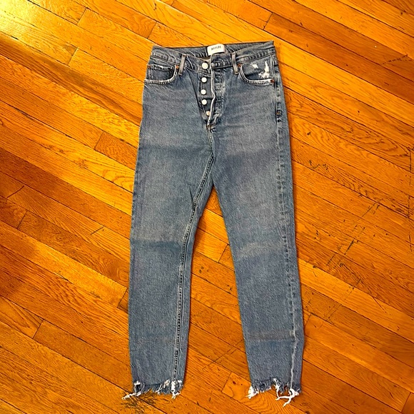 AGOLDE Nico high rise Jean in rooted - Picture 3 of 6